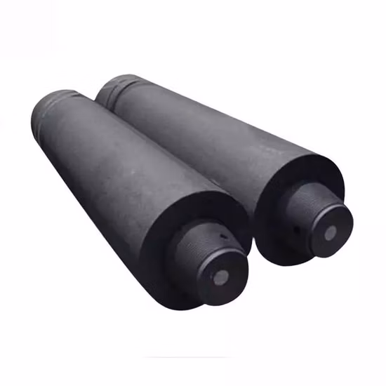 Elettrodo in grafite di carbonio UHP da 500 mm con capezzoli da 4 tpi per Eaf