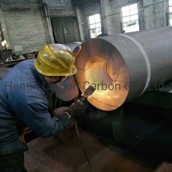 Elettrodo in grafite UHP per forno ad arco diametro 600 mm per Eaf/Lf